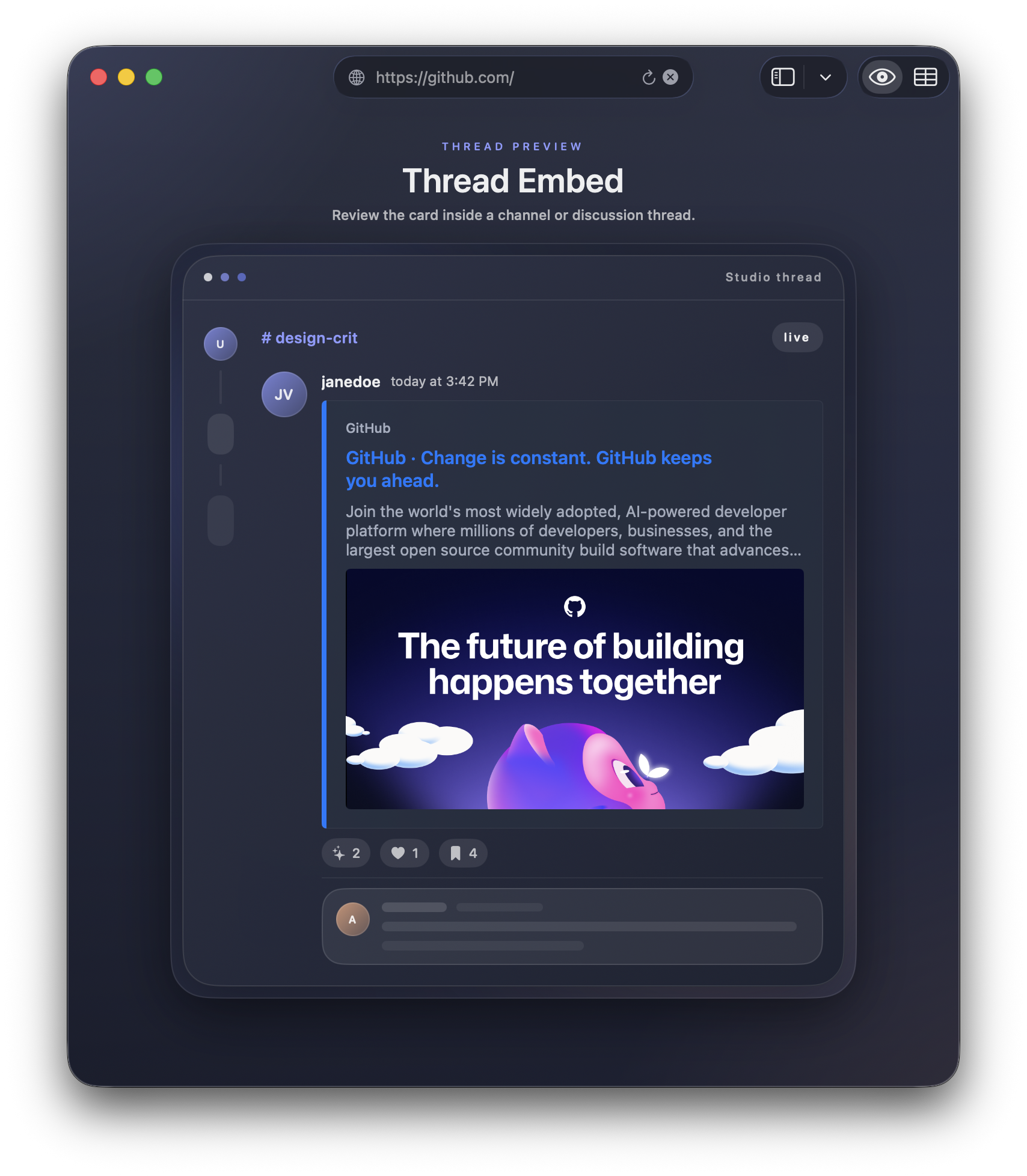 Unfurl Preview gallery image