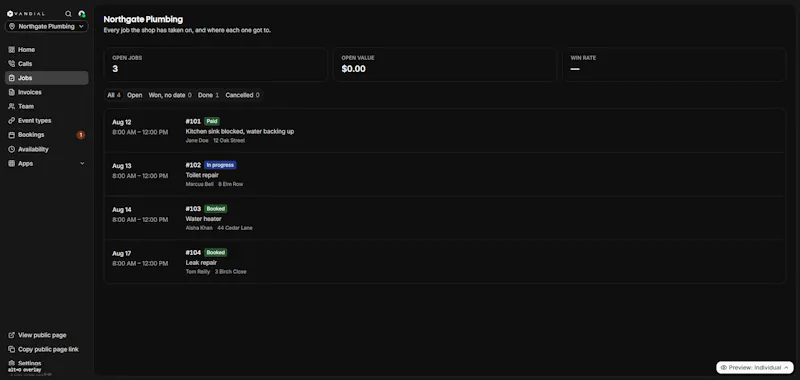Vandial screenshot 2