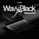 Wavy Black Free Wallpaper Pack