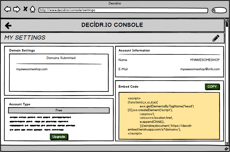 Decidr.io gallery image