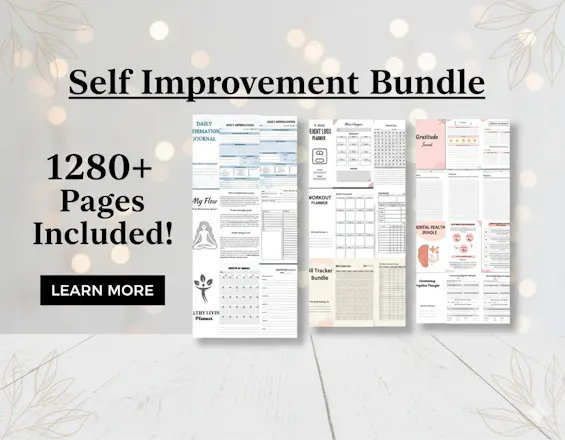1280+Pages: Ultimate Life Reset Journals gallery image