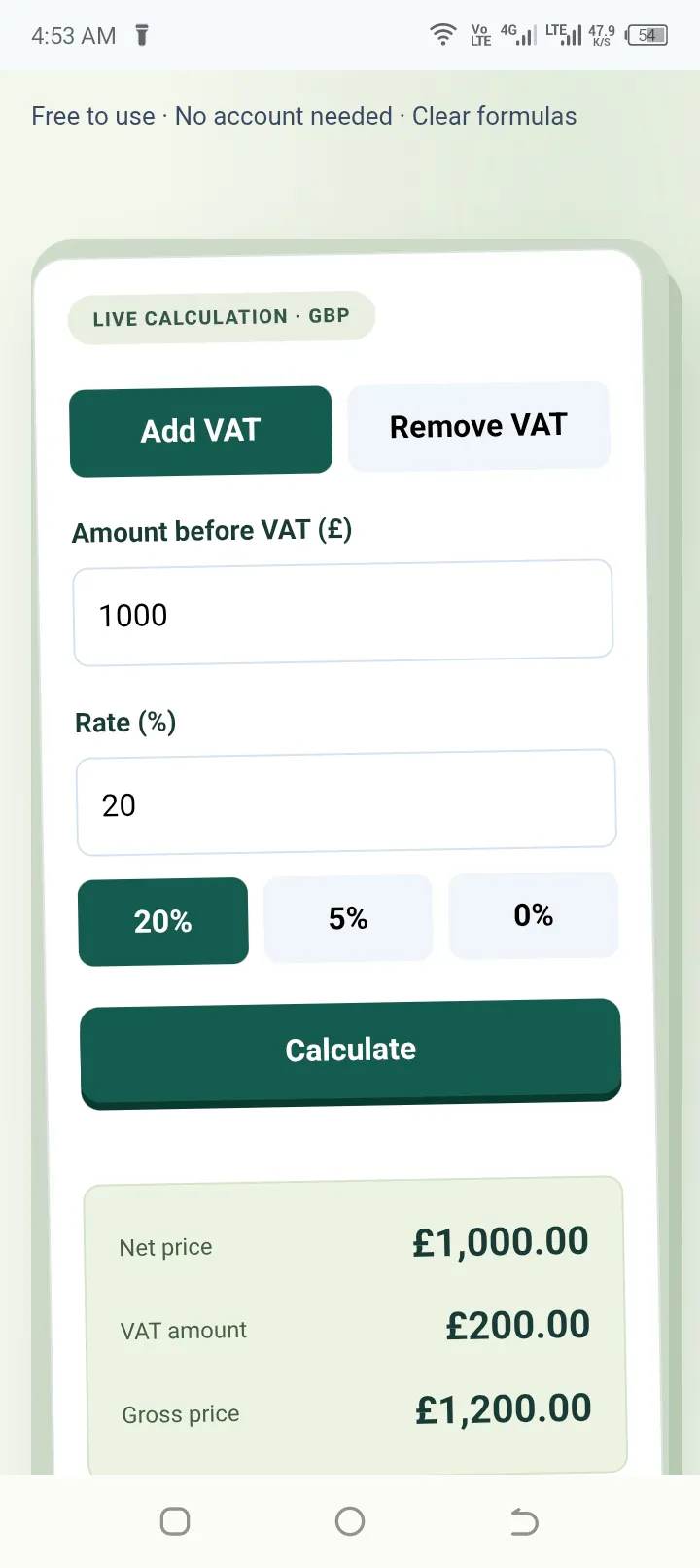 getvatcalculator.co.uk gallery image