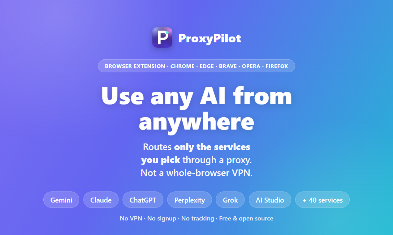 ProxyPilot gallery image