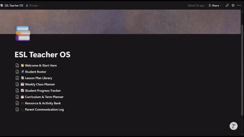 ESL Teacher OS screenshot 1 (video preview)