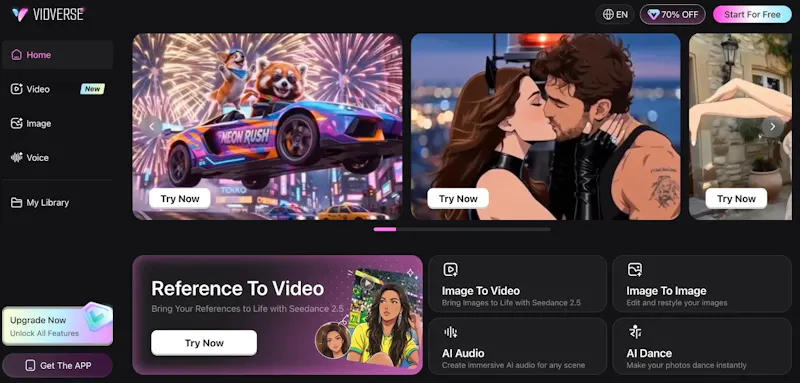 Vidverse AI screenshot 2