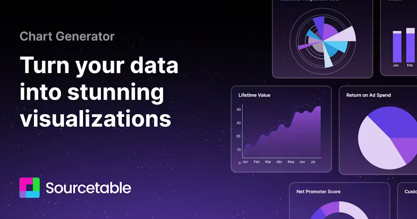 Sourcetable - AI spreadsheet analyst gallery image