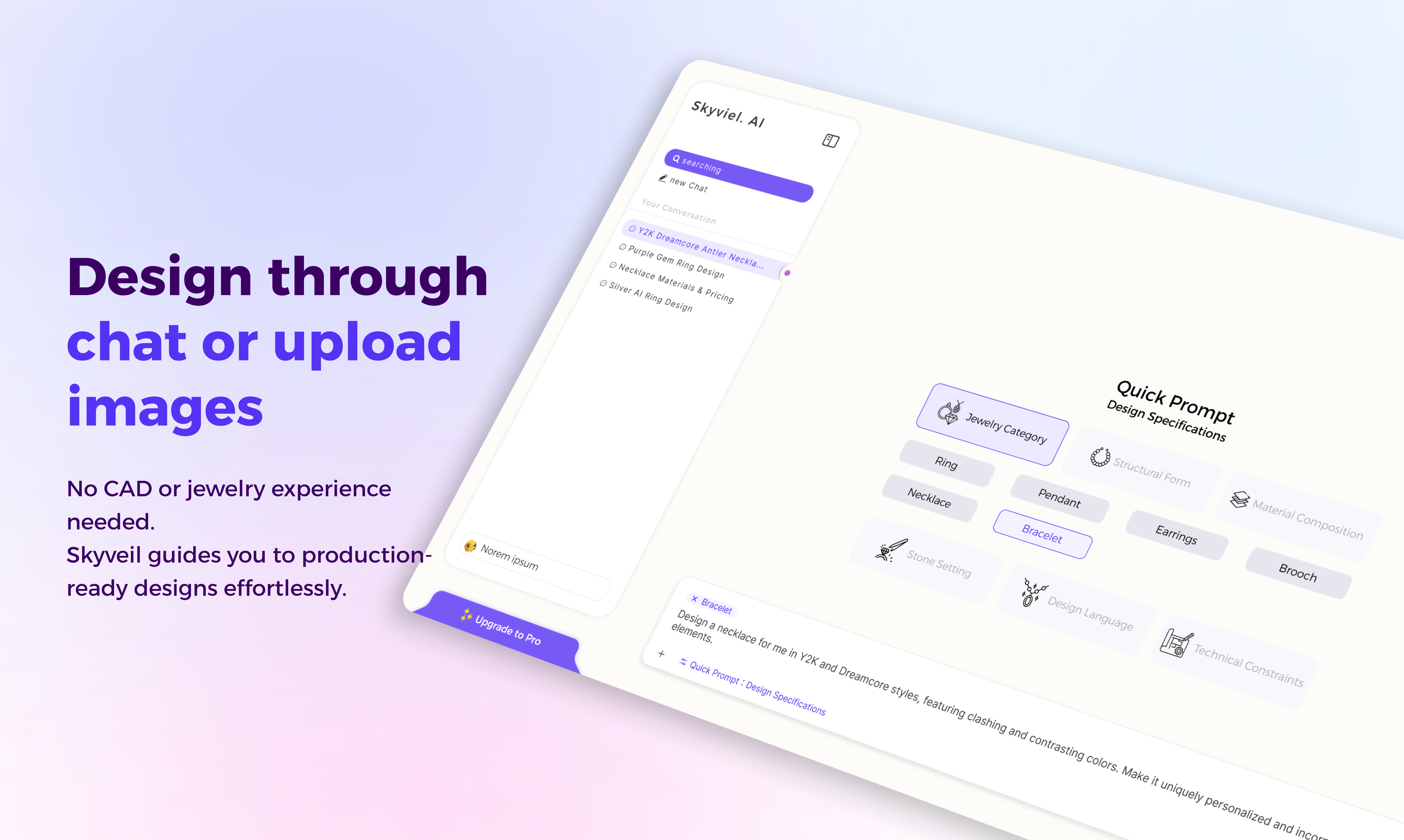 Skyveil AI - Screenshot 3 showing product features and functionality