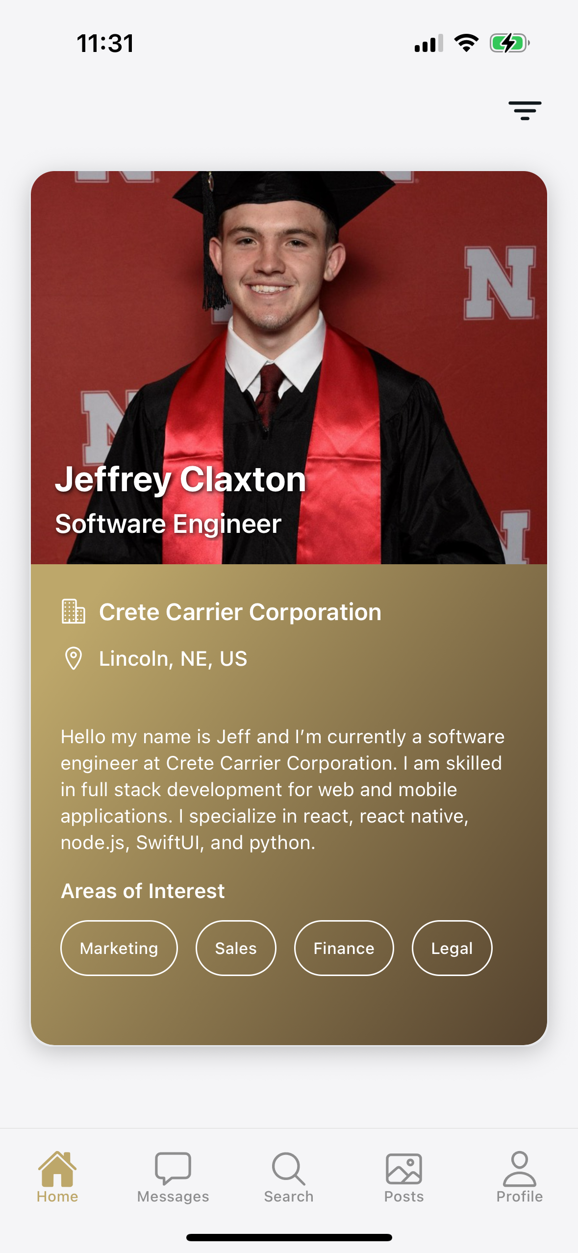 Thawe - Professional Networking App gallery image
