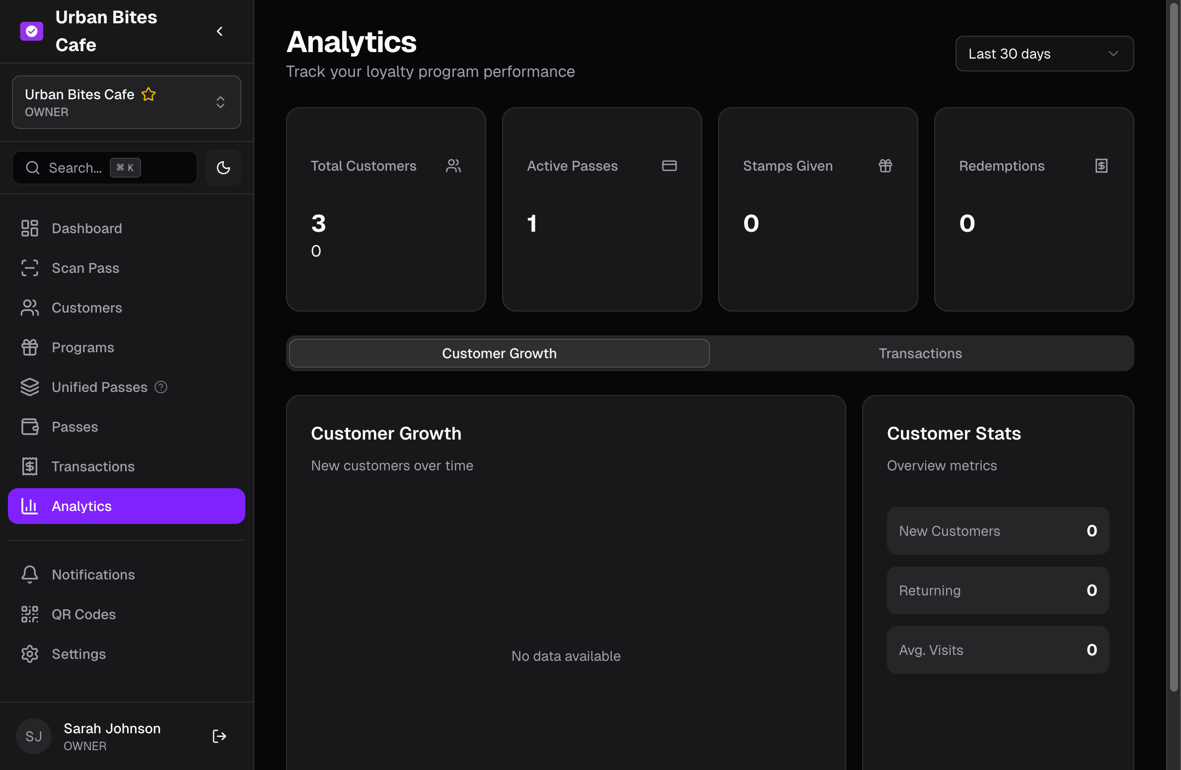 StampCard - Main product screenshot demonstrating key features and user interface