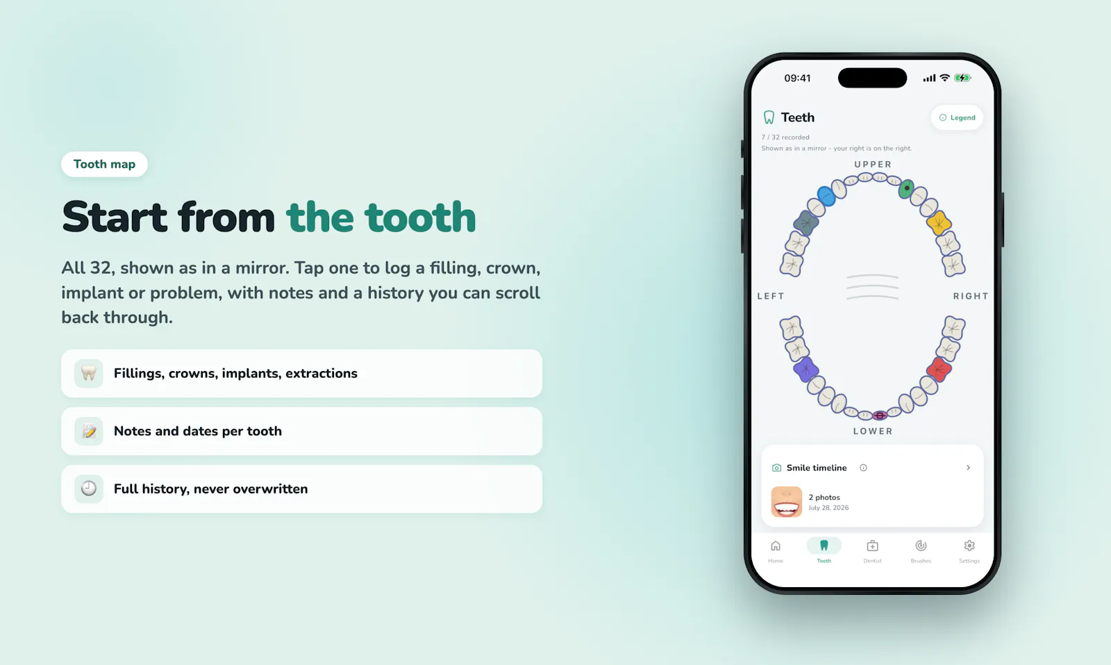 Gleamit: Dental Health Tracker screenshot 2