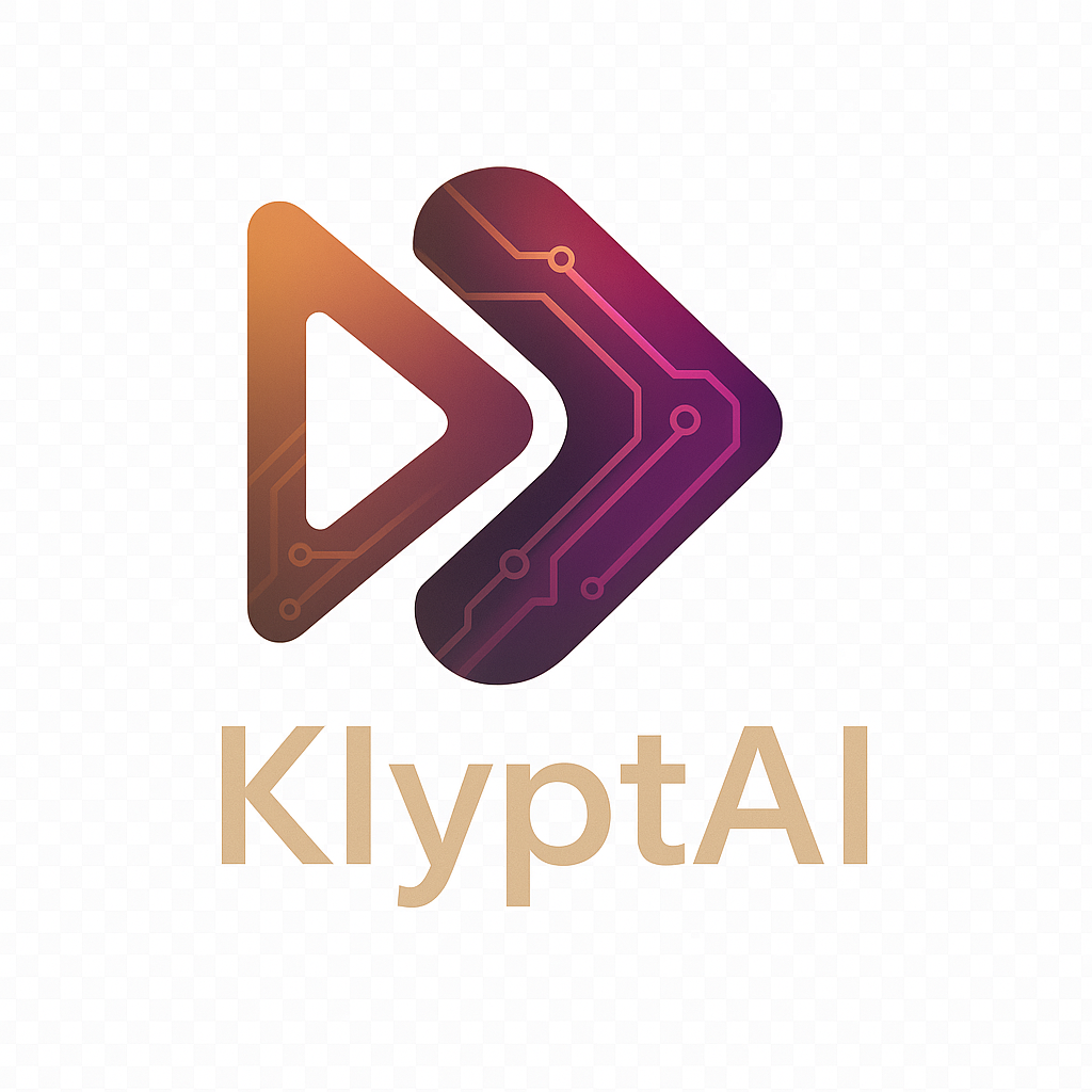 Klypt - Product Hunt launch logo and brand identity