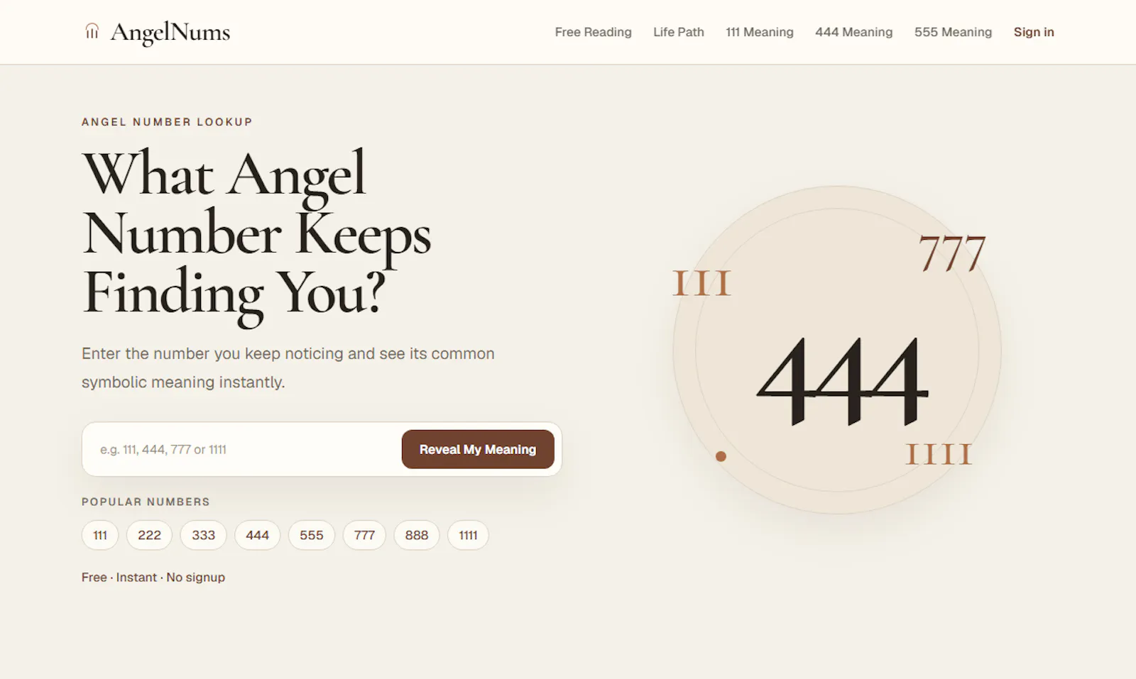 AngelNums screenshot 1