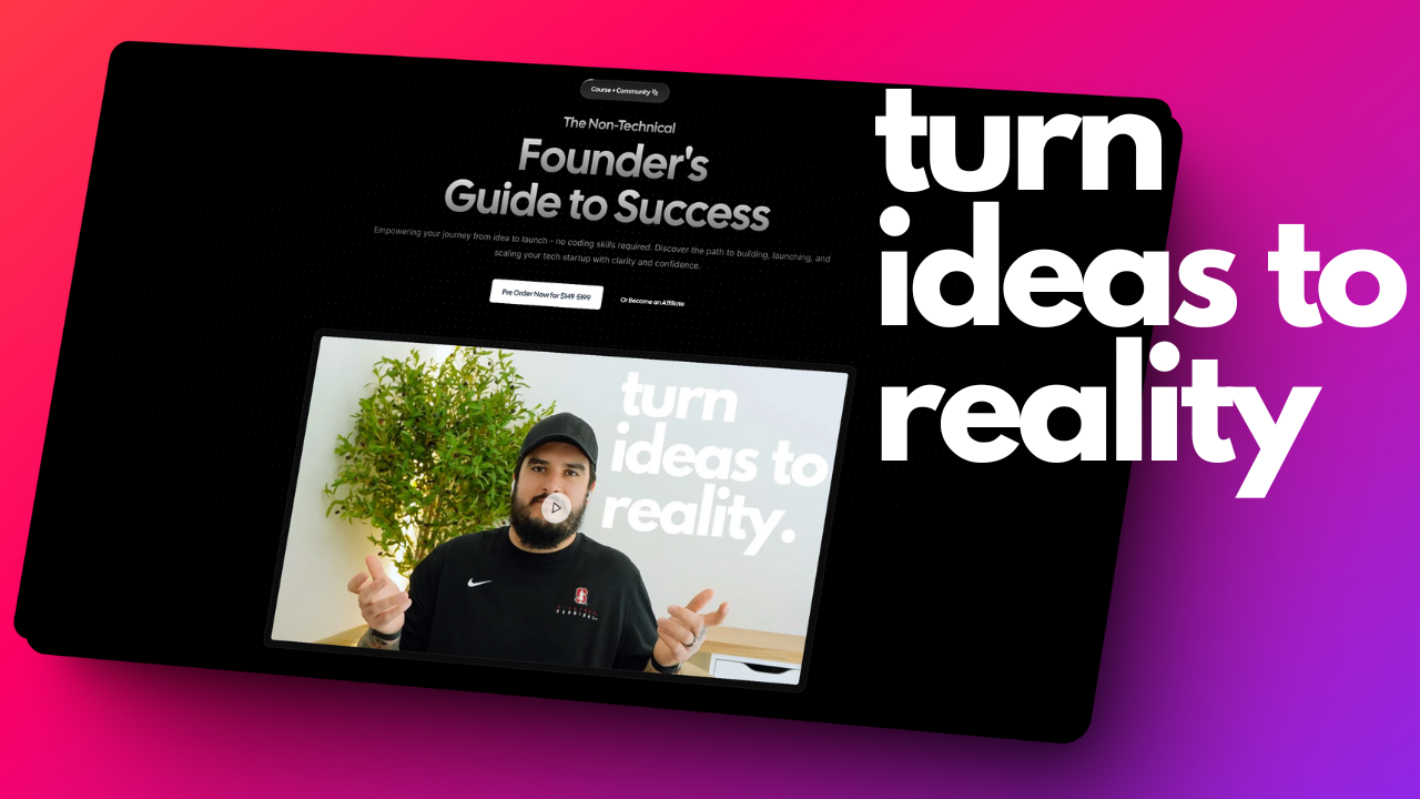 From 9-5 to Tech Founder media 1