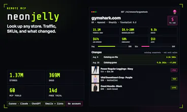 Neonjelly | Live E-commerce data for AI gallery image