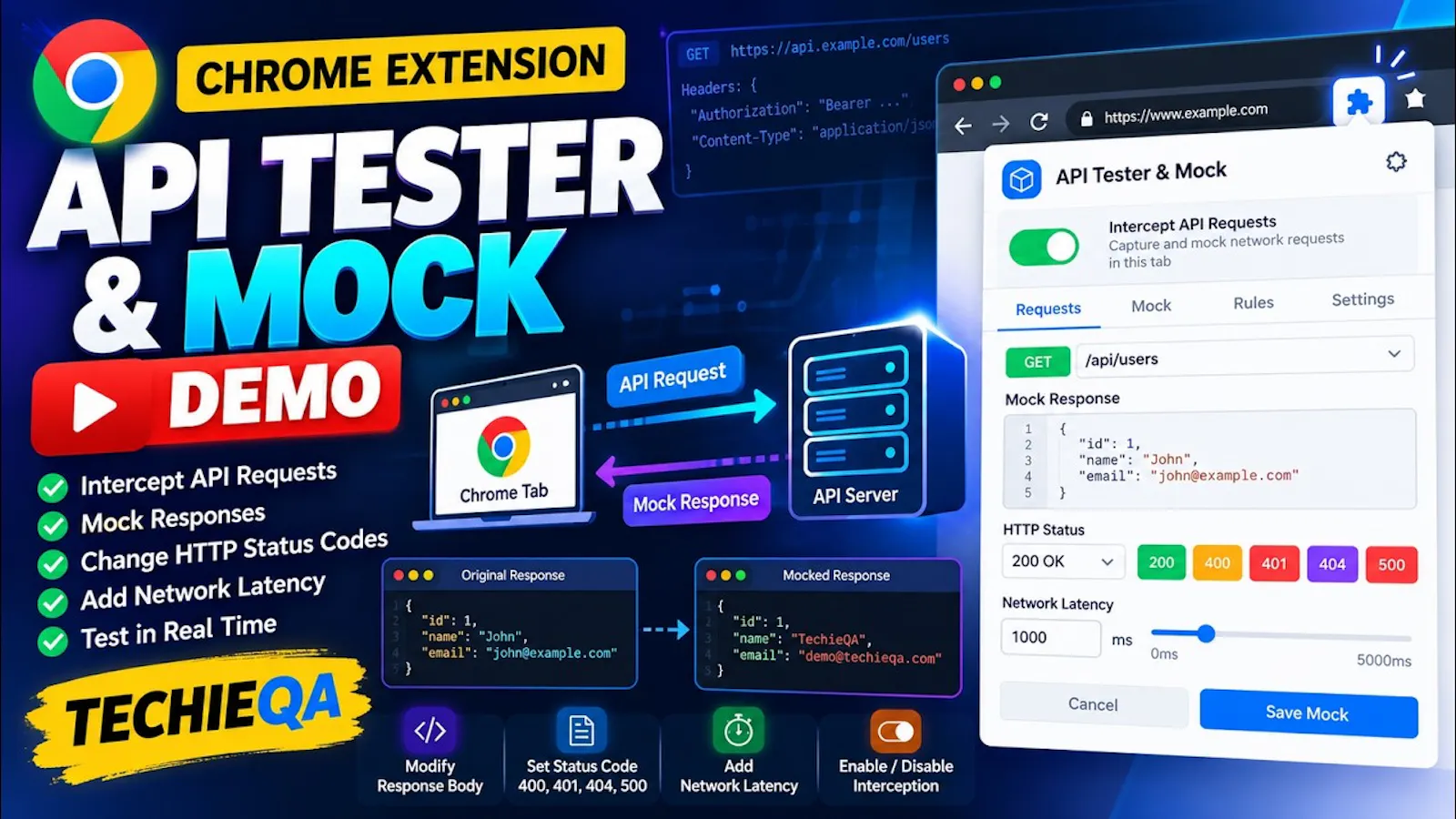 API.Guru – API Interceptor & Mock screenshot 1 (video preview)