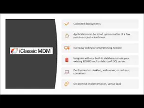 iClassic MDM - Master data management gallery image