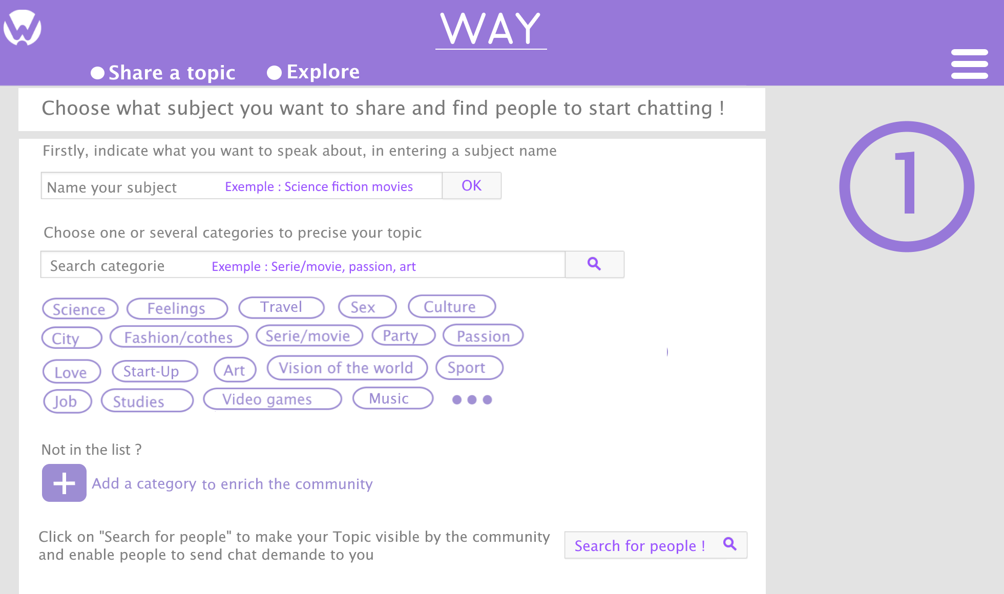 WAY - Talk about your passions gallery image