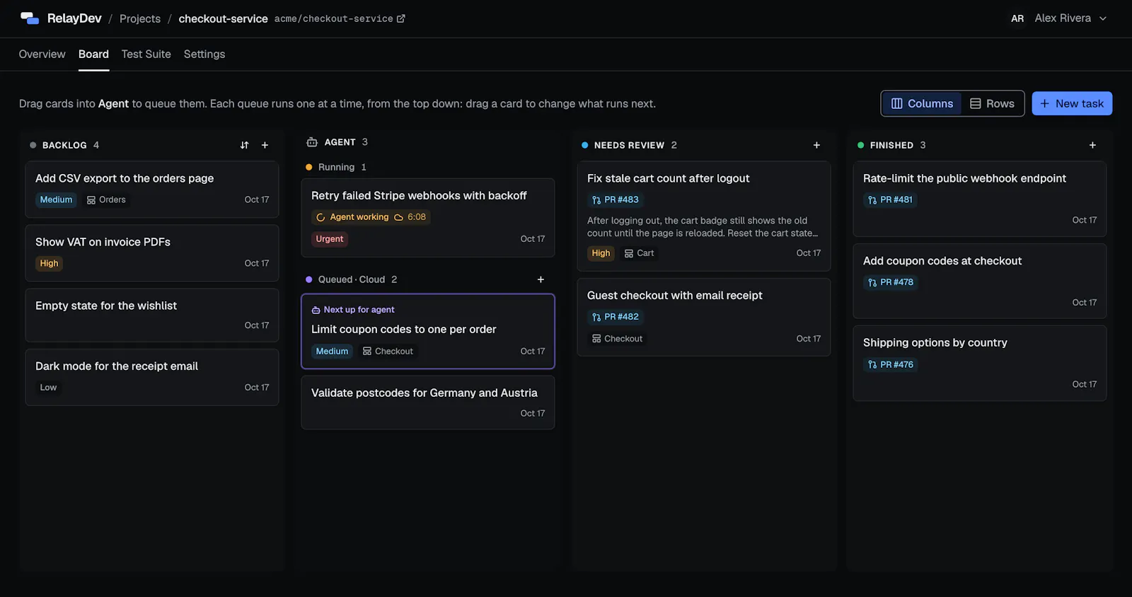 RelayDev screenshot 1
