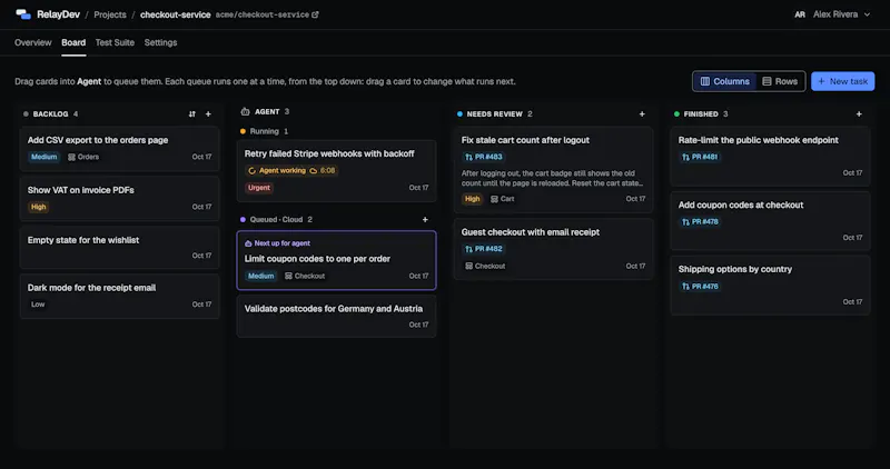RelayDev screenshot 1