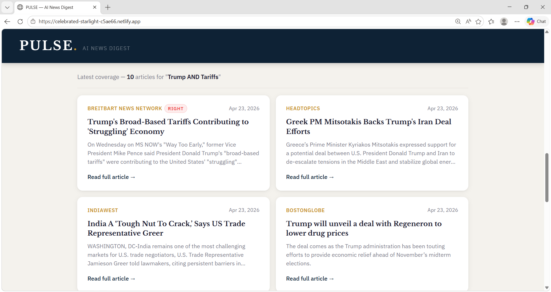 PULSE NEWS Intelligent Media Analysis gallery image