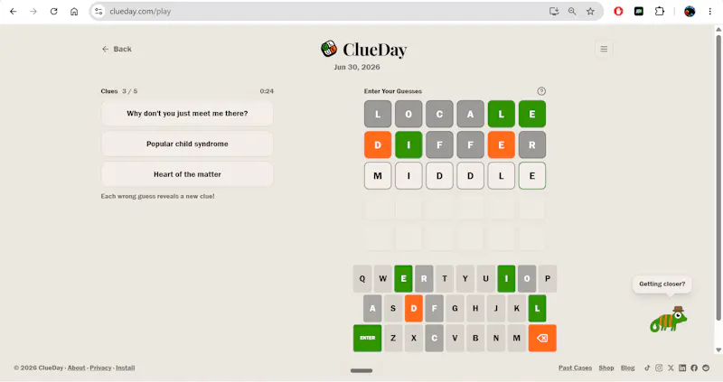 ClueDay screenshot 3