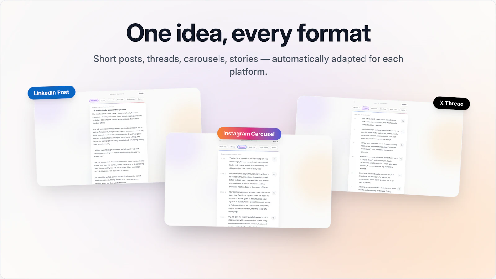 Voice to Post screenshot 2