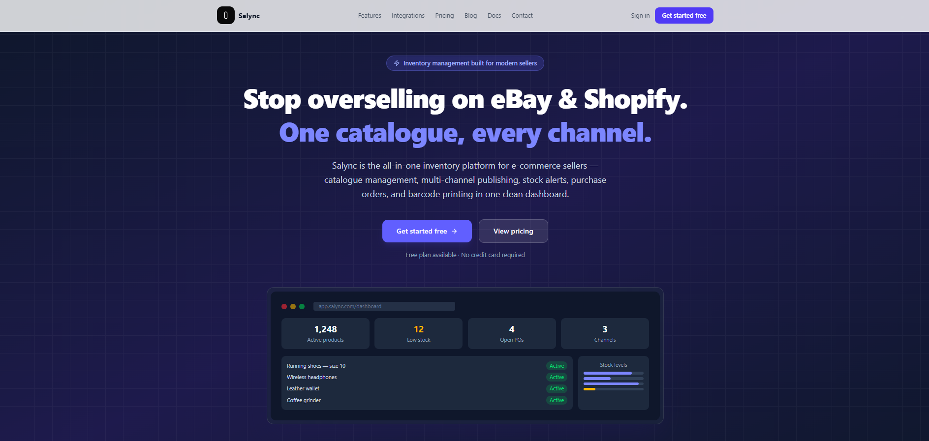 Salync - Stock Management gallery image