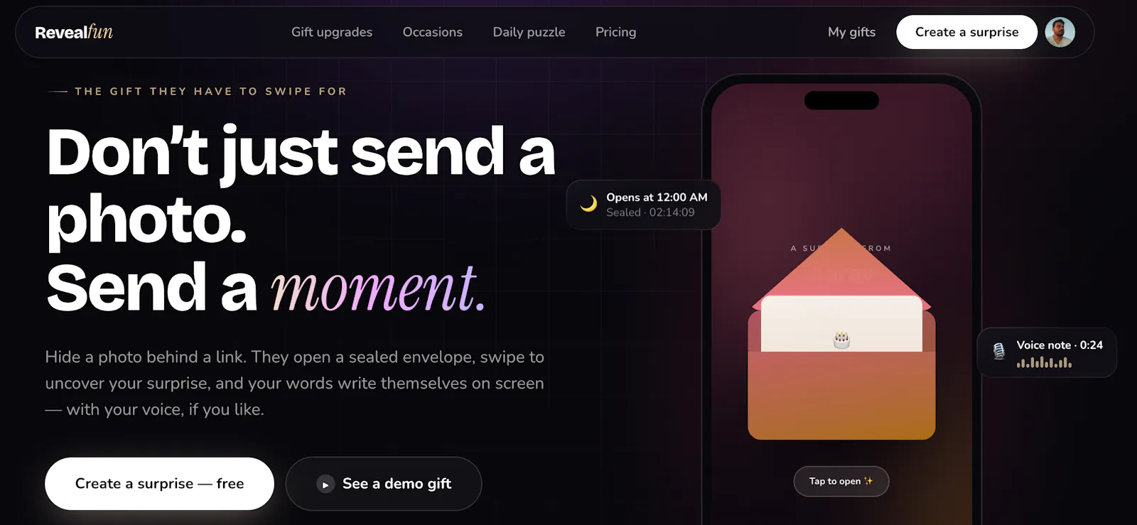 RevealFun screenshot 1