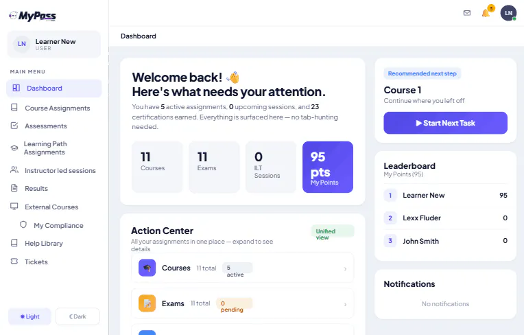 Mypass LMS Community Edition gallery image