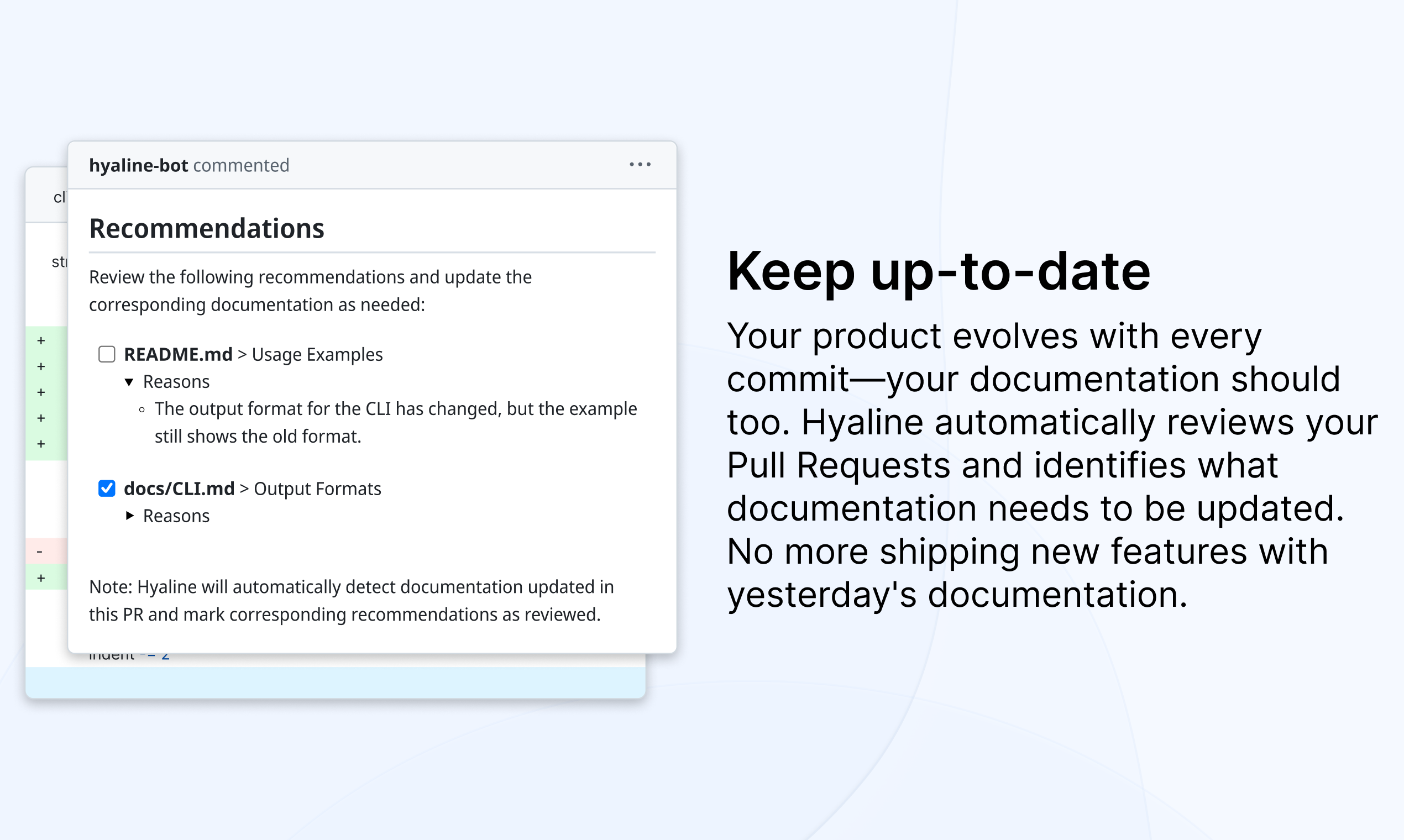 Média Hyaline - Gardez votre documentation à jour avec chaque demande de traction 2