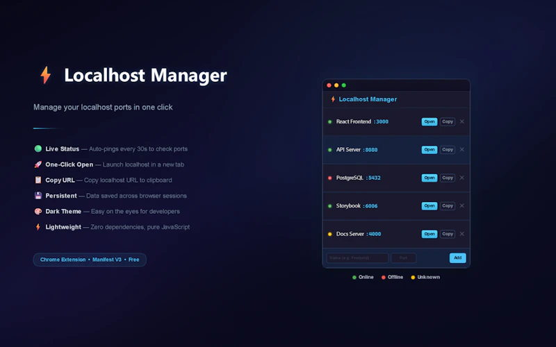 Chrome Extension screenshot 1