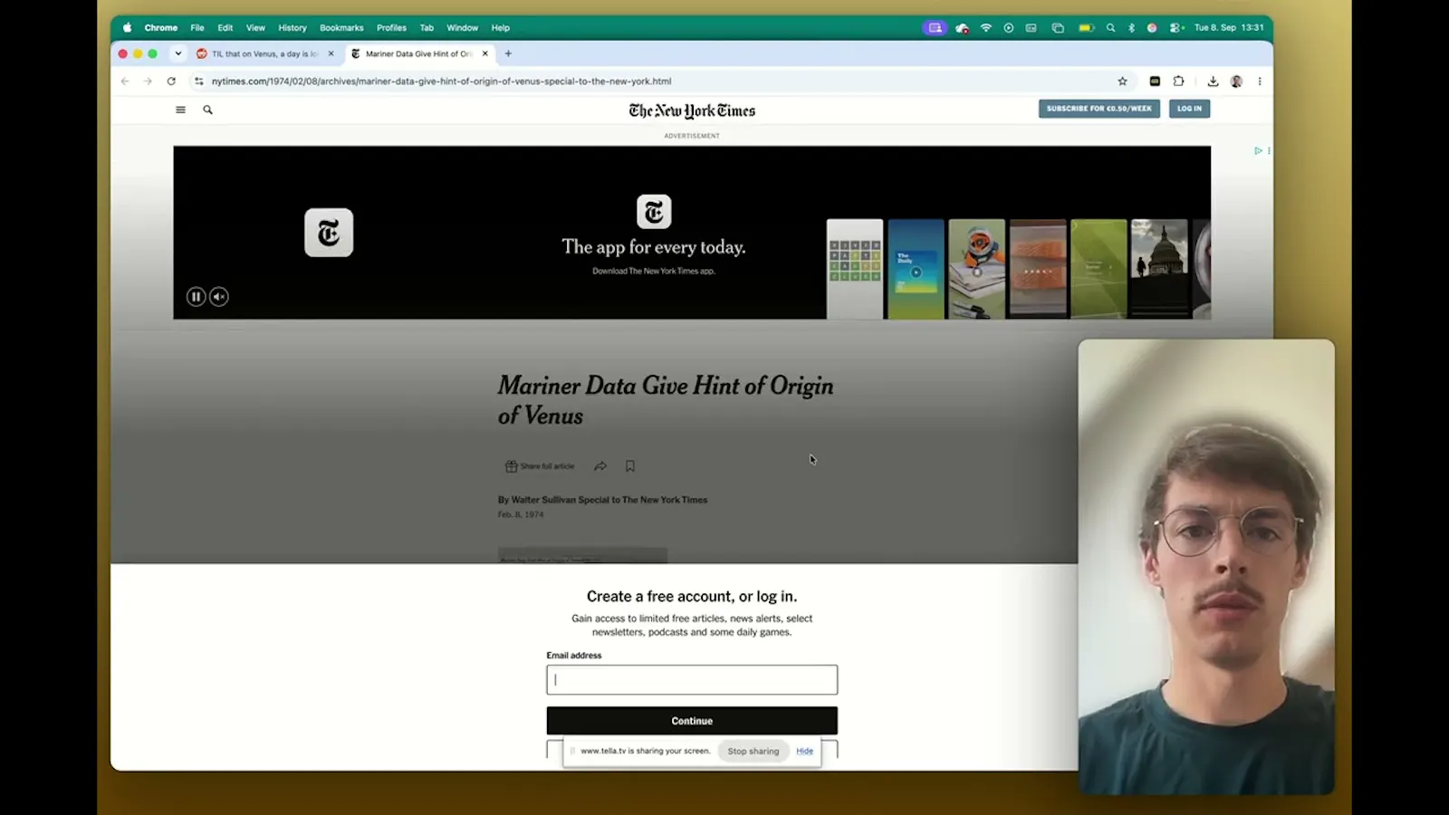 according to - Research Companion screenshot 1 (video preview)