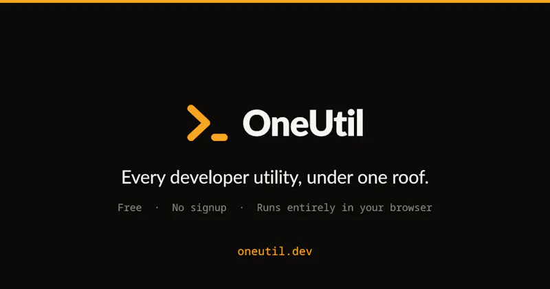 OneUtil screenshot 1