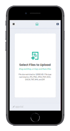 File Picker Cloud Uploader Widget API gallery image