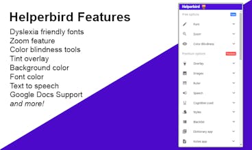 Helperbird 3.0 gallery image