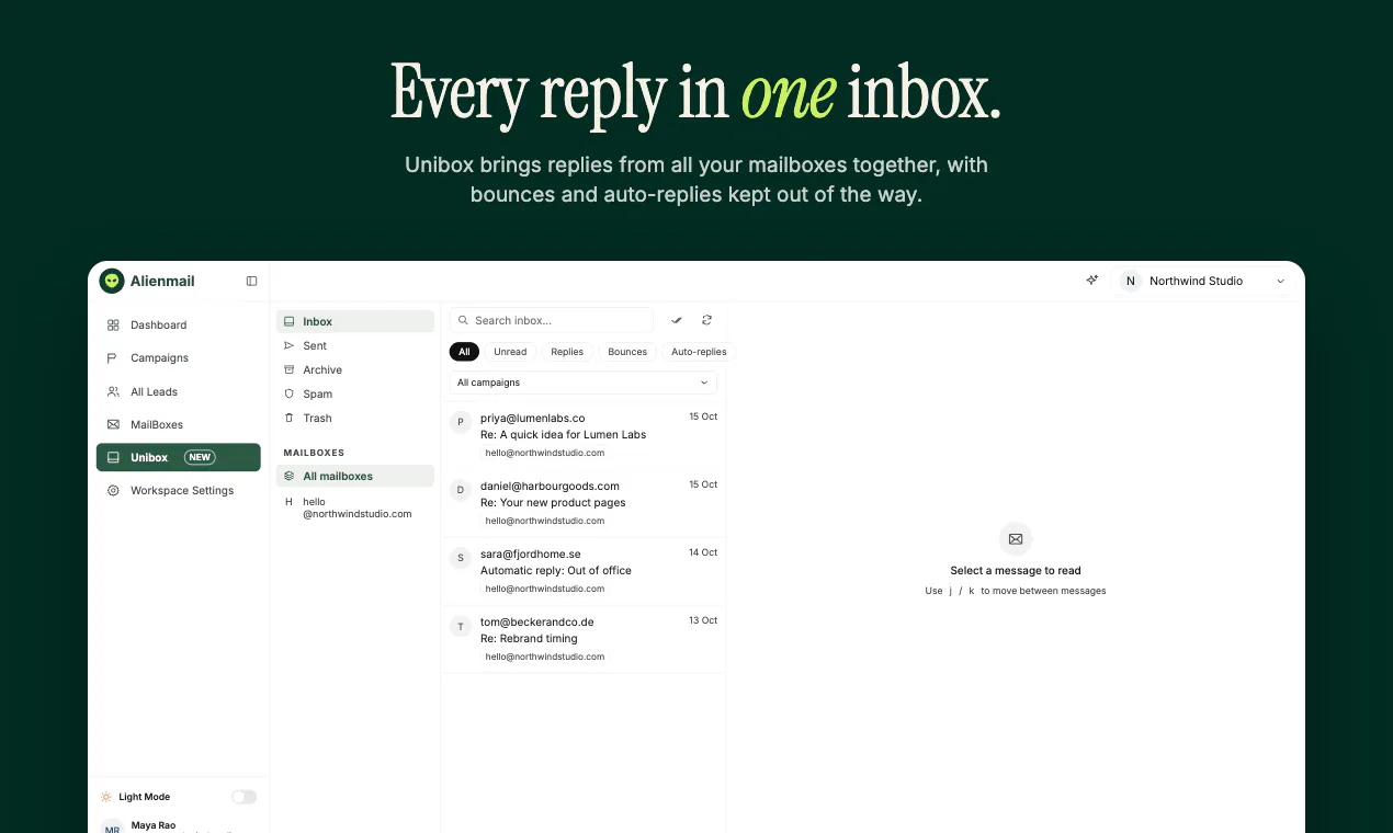 AlienMail gallery image