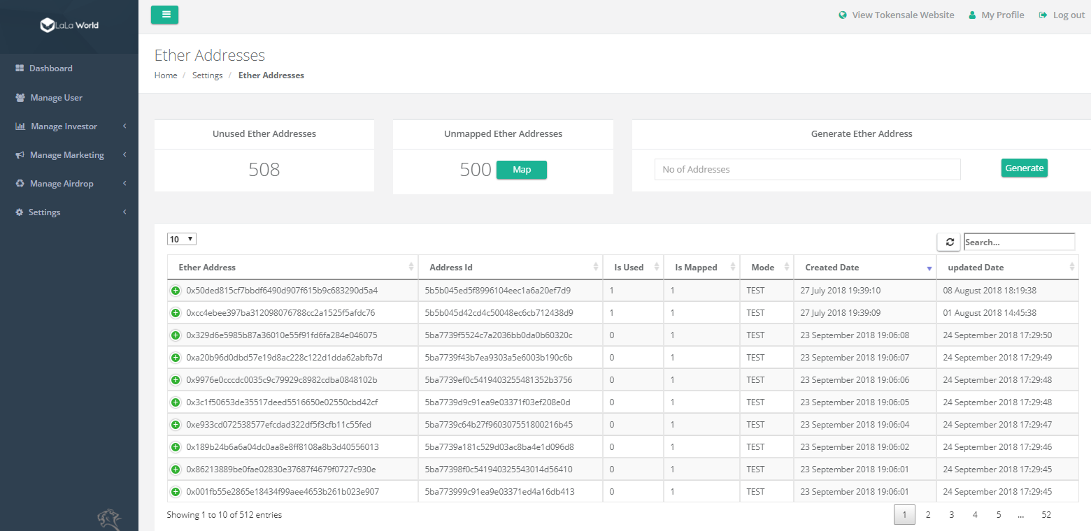 TokenAsia ICO/STO Tokensale Platform gallery image