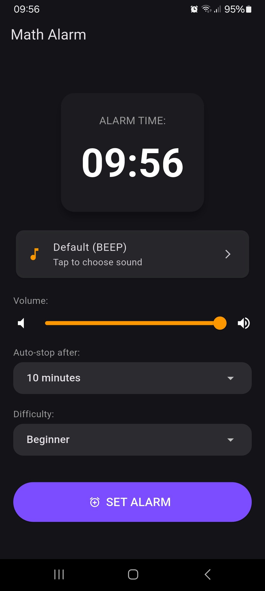 Math Alarm - Solve to Wake Up gallery image