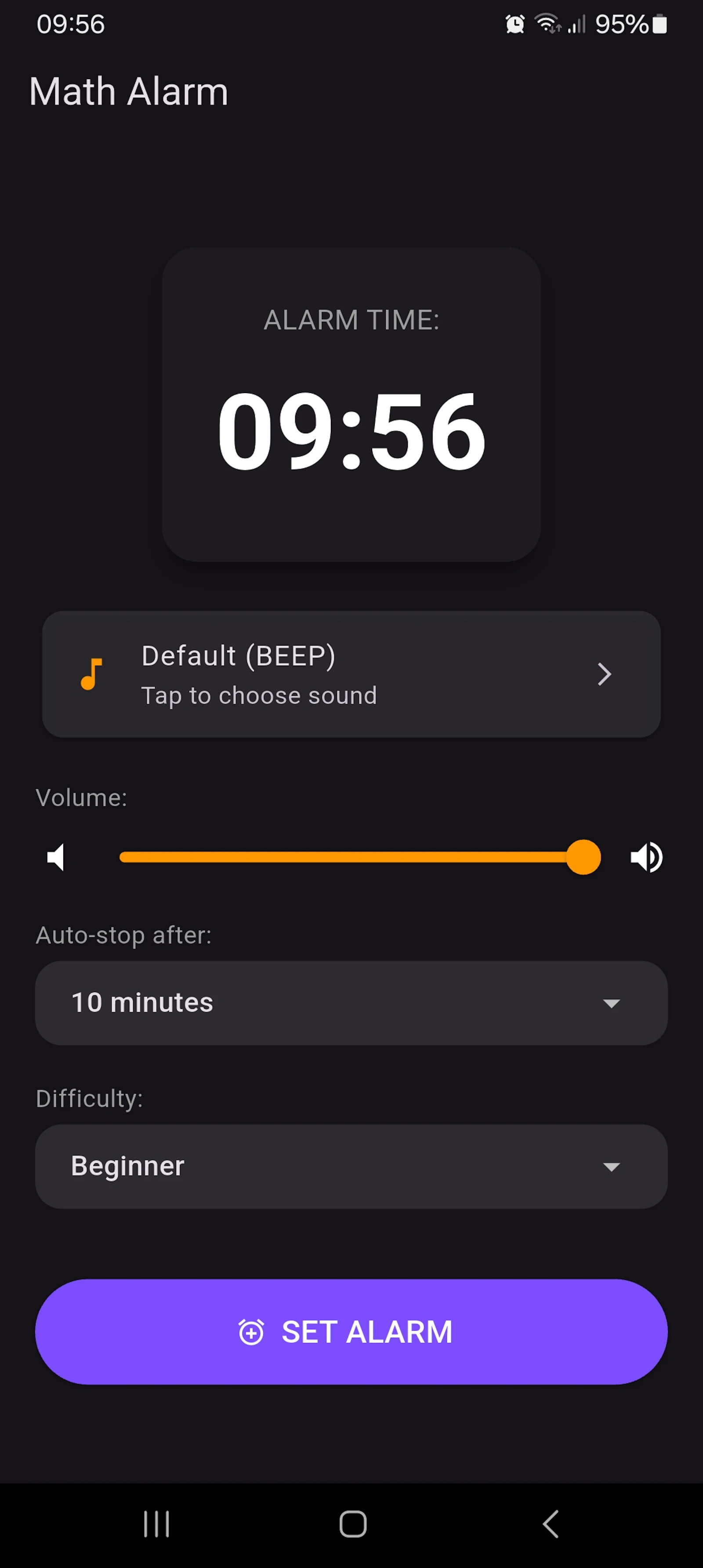Math Alarm - Solve to Wake Up screenshot 7
