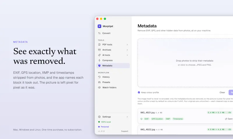 Morphjet screenshot 7