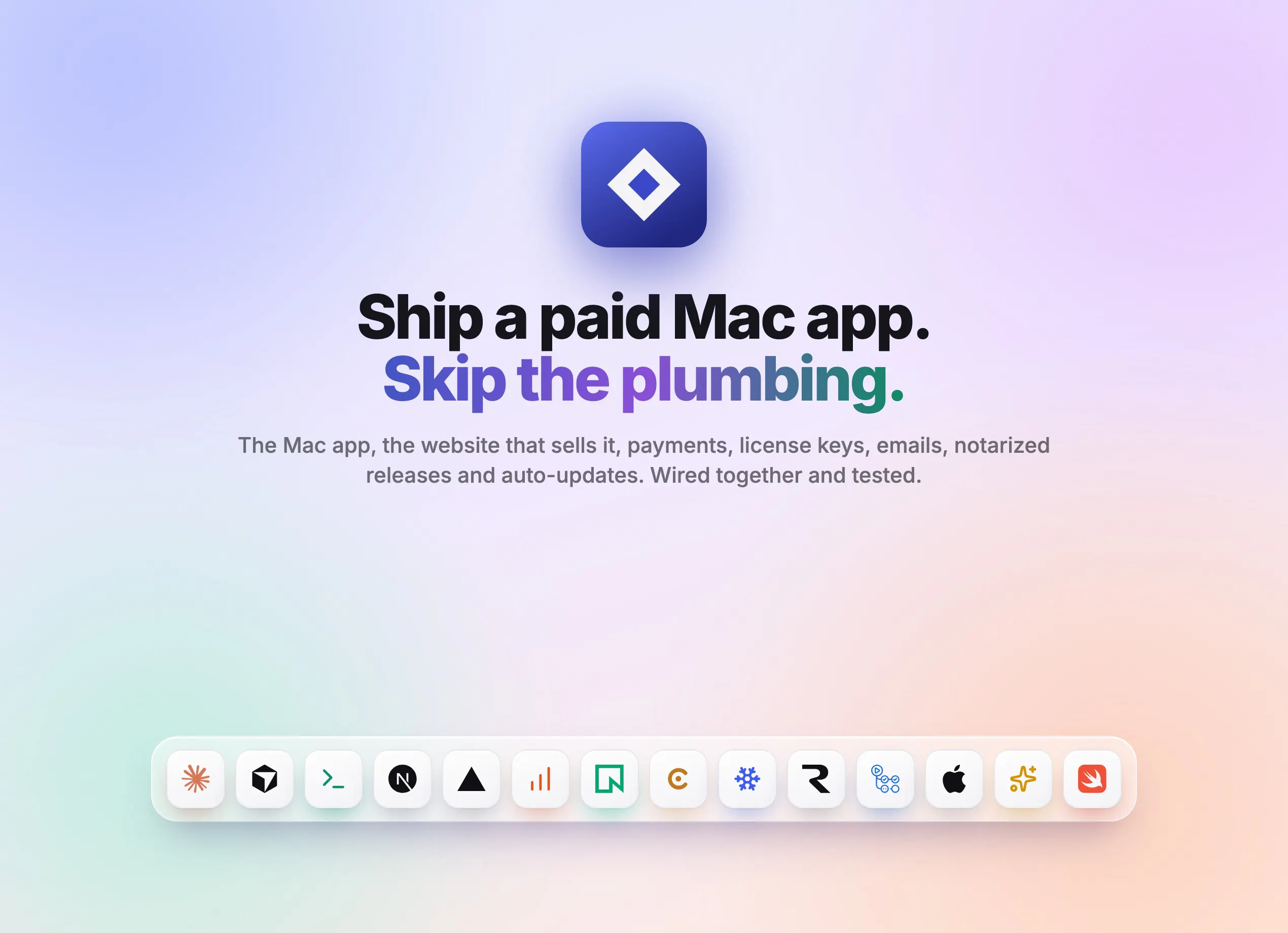 Build Mac App gallery image