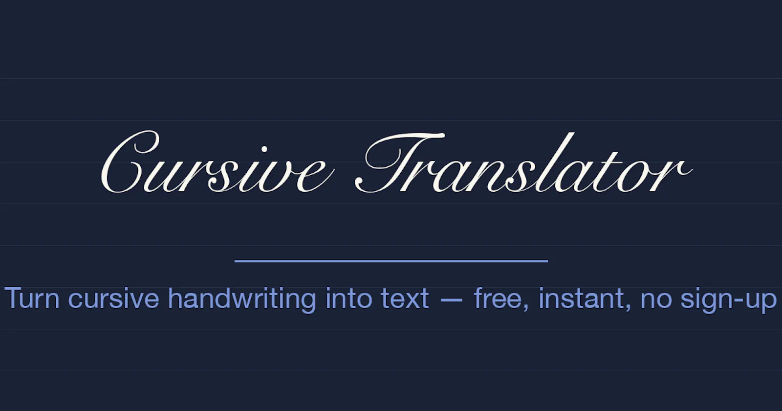 Cursive Translator screenshot 3