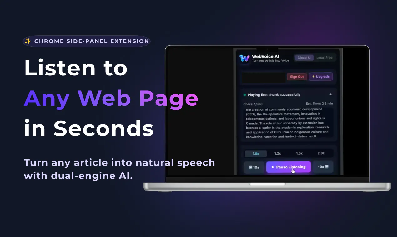 WebVoice AI gallery image