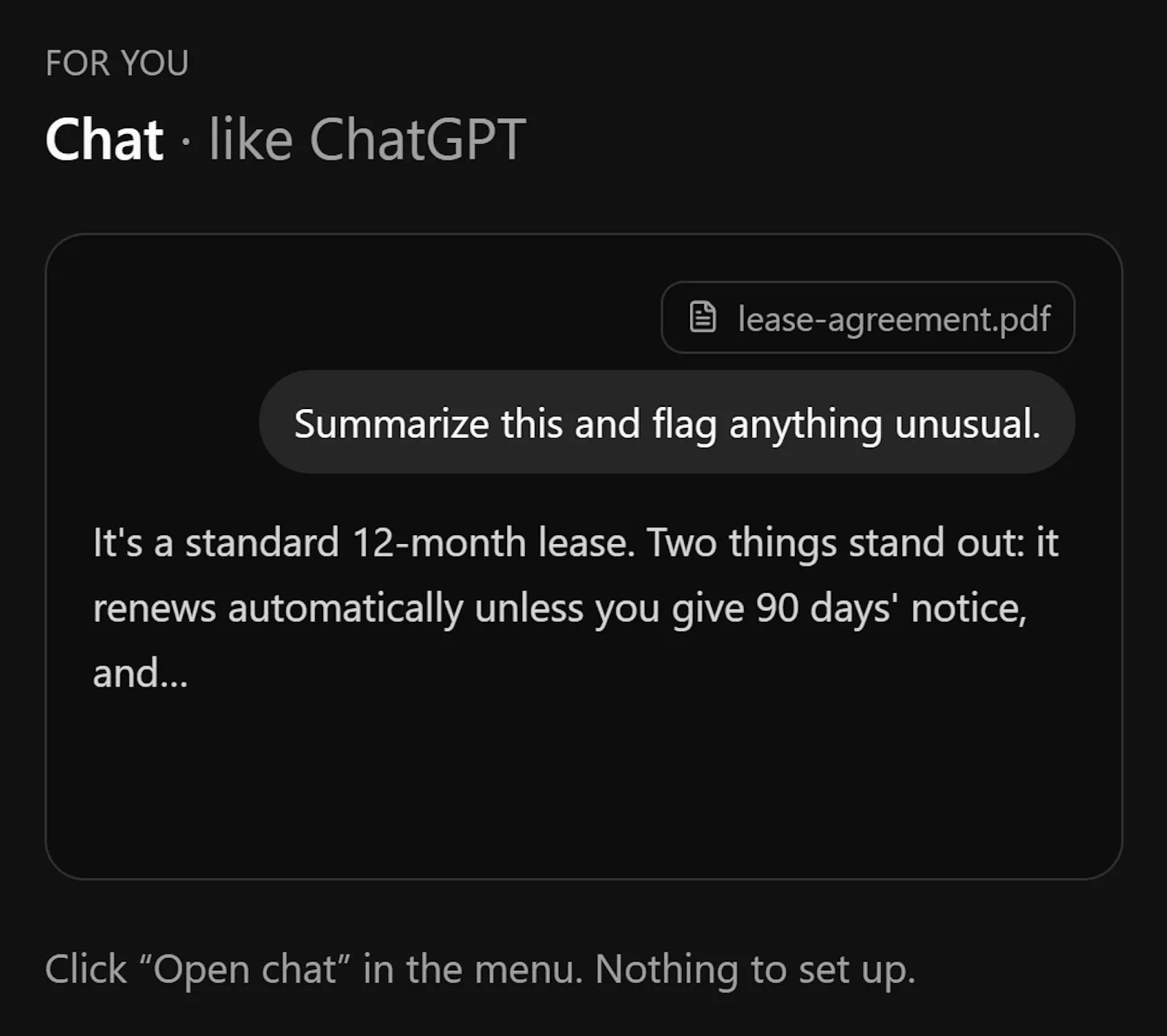 Llama Windows screenshot 2