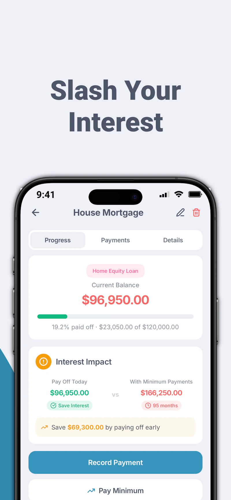 TinyDebt: Debt Payoff Planner screenshot 5