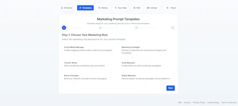 Marketing Prompt Generator gallery image