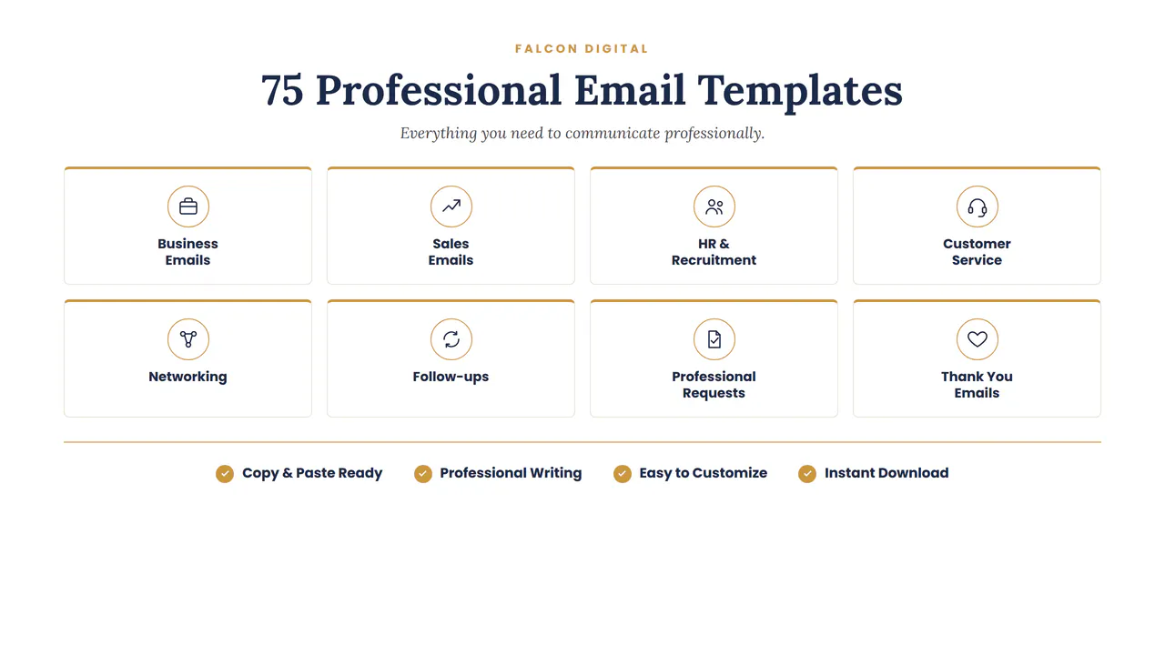 Professional Email Templates screenshot 2