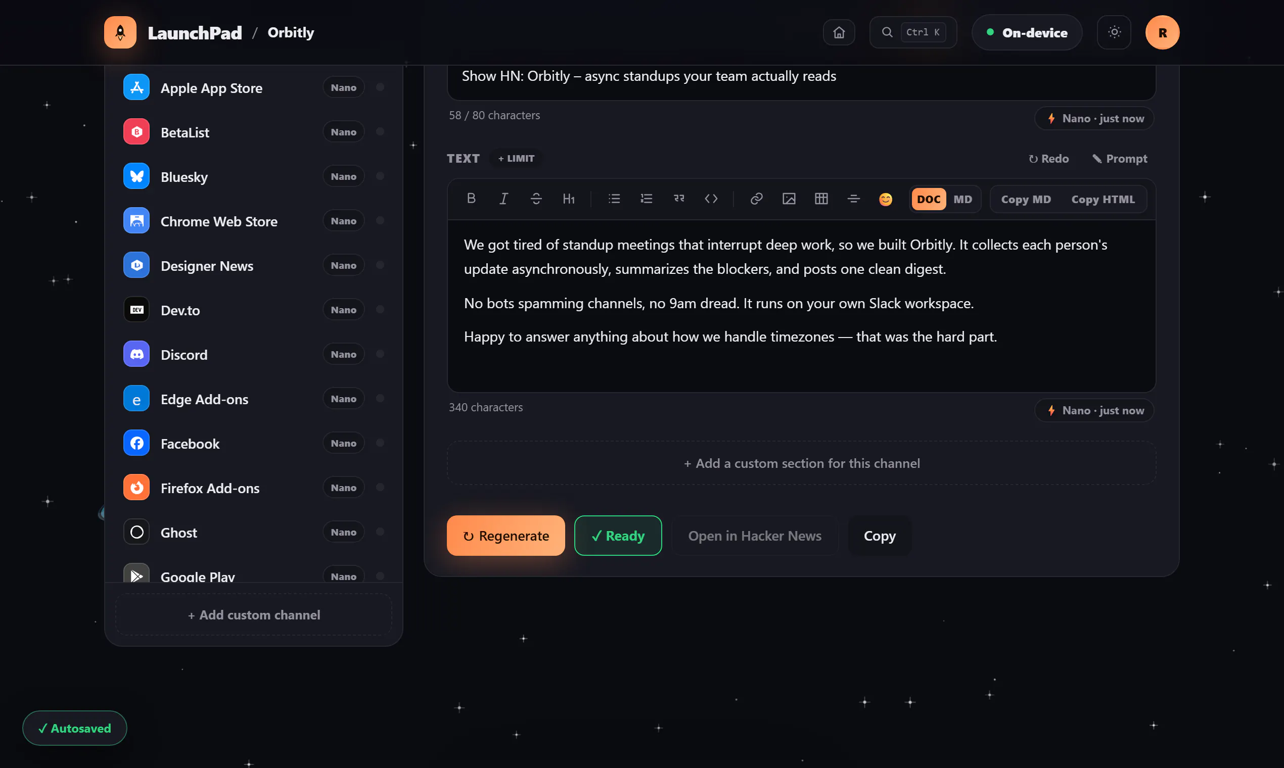 LaunchPad gallery image