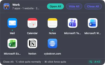 Cybokron Dock Groups gallery image