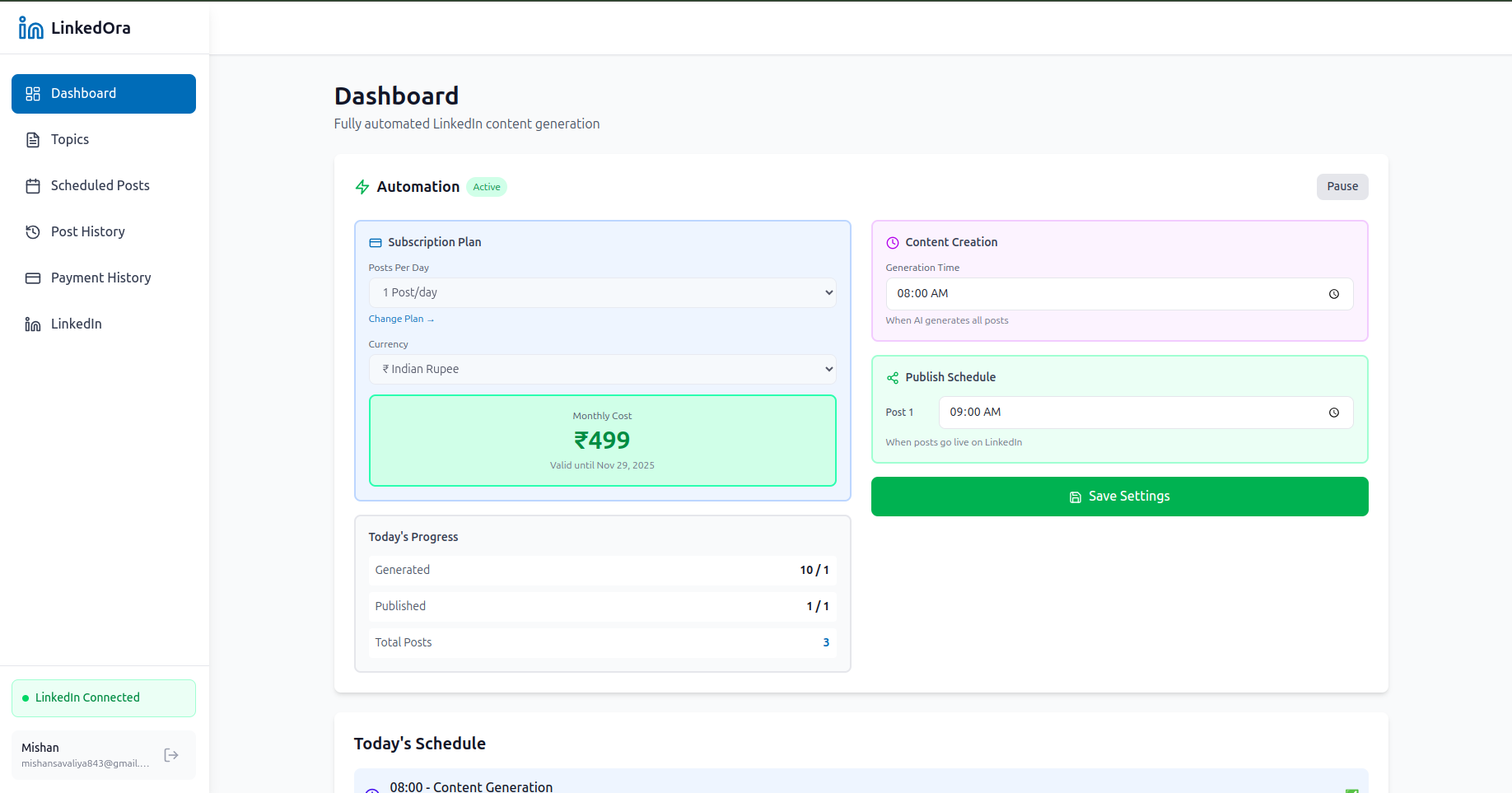 LinkedOra - Screenshot 2 preview